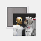 Robonaut 2, een handige, humanoïde astronaut hel 3 magneet (Voorkant / Achterkant)