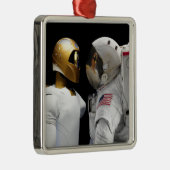 Robonaut 2, een handige, humanoïde astronaut hel 3 metalen ornament (Rechts)