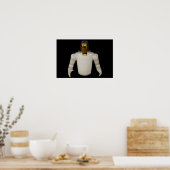 Robonaut 2, een handige, humanoïde astronaut hel 3 poster (Keuken)