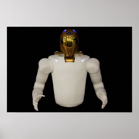 Robonaut 2, een handige, humanoïde astronaut hel 3 poster (Voorkant)