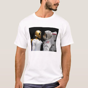 Robonaut 2, een handige, humanoïde astronaut hel 3 t-shirt