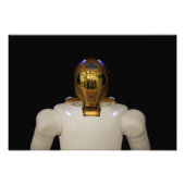 Robonaut 2, een handige, humanoïde astronaut hel 4 foto afdruk (Voorkant)