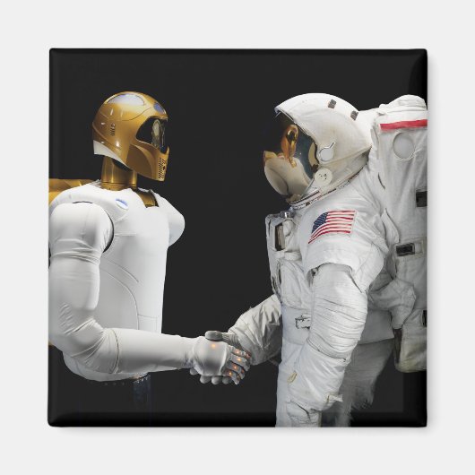 Robonaut 2, een handige, humanoïde astronaut hel 4 magneet (Voorkant)