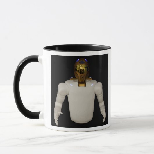 Robonaut 2, een handige, humanoïde astronaut hel 5 mok (Links)