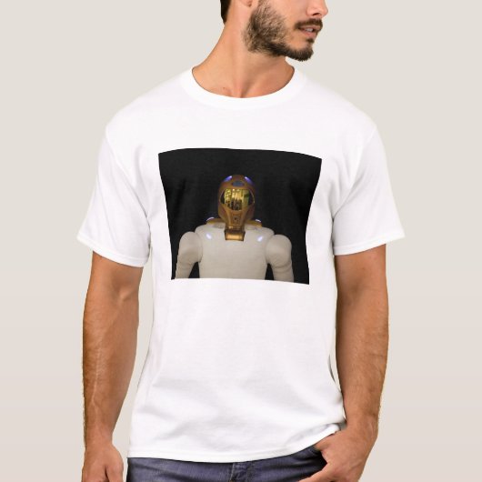 Robonaut 2, een handige, humanoïde astronaut hel t-shirt (Voorkant)