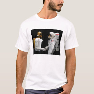 Robonaut 2, een handige, humanoïde astronaut hel  t-shirt