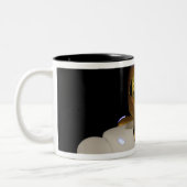 Robonaut 2, een handige, humanoïde astronaut hel tweekleurige koffiemok (Links)