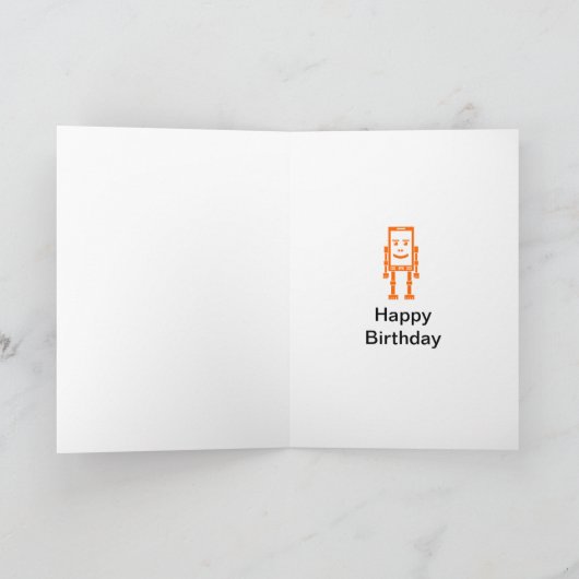 RoboPhone - Sinaasappel Kaart (Binnen)