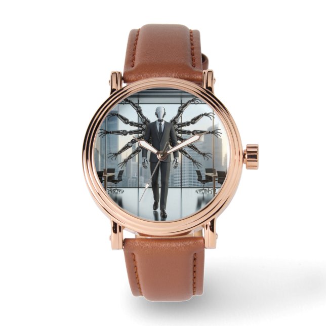 Robor no robot trajeado horloge (Voorkant)