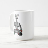 RoboRob koffie mok hi (Voorkant links)