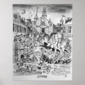 RoBoston Massacre Poster (Voorkant)