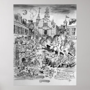 RoBoston Massacre Poster