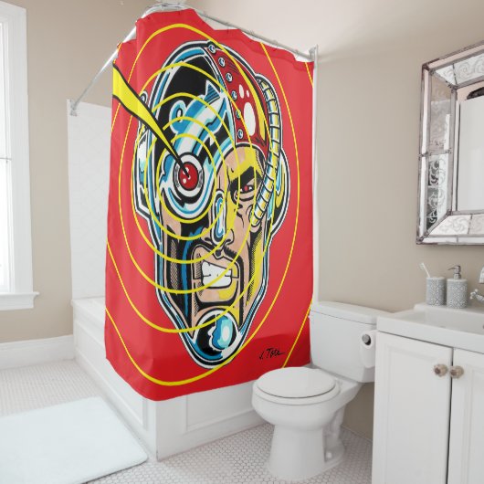 RoboStud™ Douchegordijn (In situ)