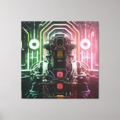 Robot 1 canvas print (Voorkant)