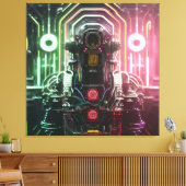 Robot 1 canvas print (Insitu (Woonkamer))