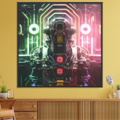 Robot 1 canvas print (Insitu (Woonkamer))