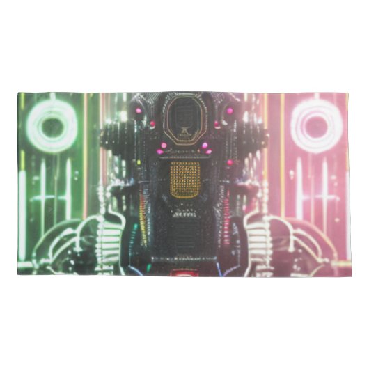 Robot 1 King kussensloop 2-zijdig (Achterkant)