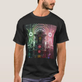 Robot 1 man zwart T-shirt (Voorkant)