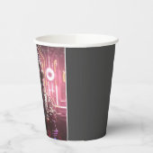 Robot 1 papieren bekers (Links)