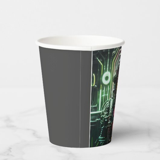 Robot 1 papieren bekers (Rechts)