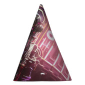 Robot 1 party petten feesthoedjes (Rechts)