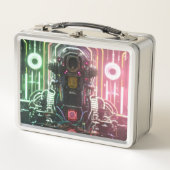 Robot 1 roestvrij lunchbox (Voorkant)