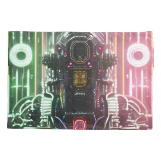 Robot 1 standaard kussensloop 2-zijdig (Achterkant)