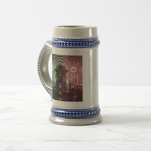 Robot 1 stein bierpul (Voorkant links)