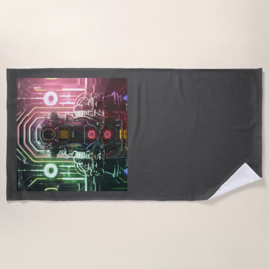 Robot 1 strandlaken (Voorkant)