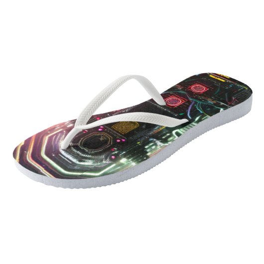 Robot 1 teenslippers (Schuin)