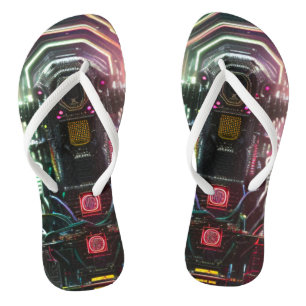 Robot 1 teenslippers