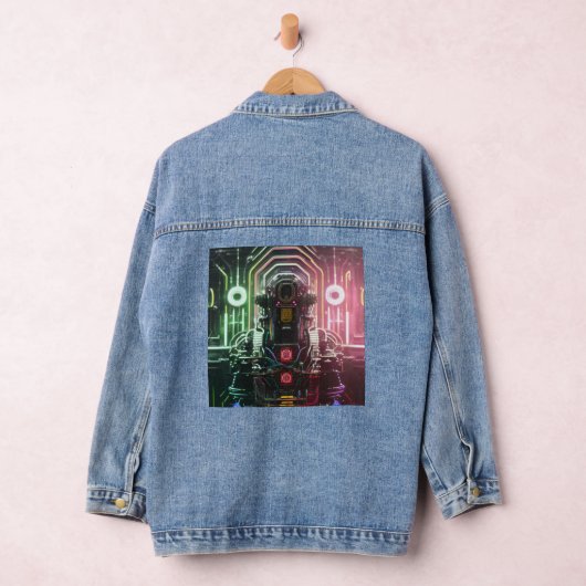 Robot 1 vrouwen denim jas denim jacket (Hangar)