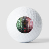 Robot 1 waarde golfballen 3 pk (Voorkant)