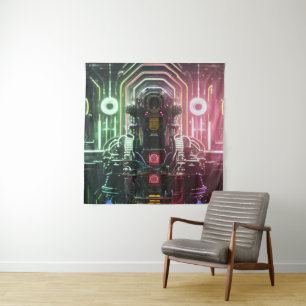 Robot 1 wandtapijt wandkleed