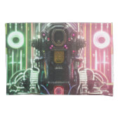 Robot 1 witte standaard kussensloop (Voorkant)