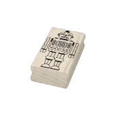 Robot 200423(01) rubberstempel (Stempel)