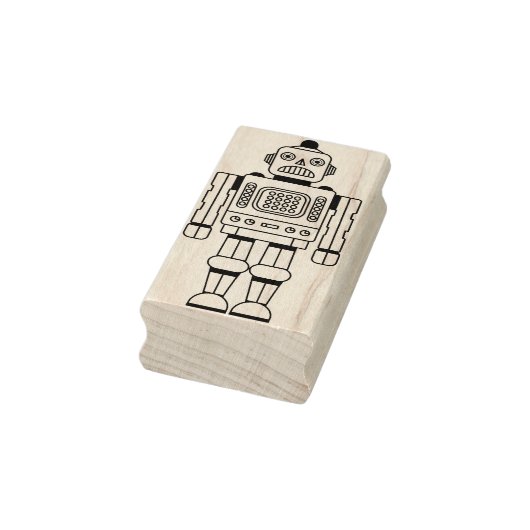 Robot 200423(01) rubberstempel (Stempel)