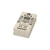 Robot 200423(02) rubberstempel (Stempel)