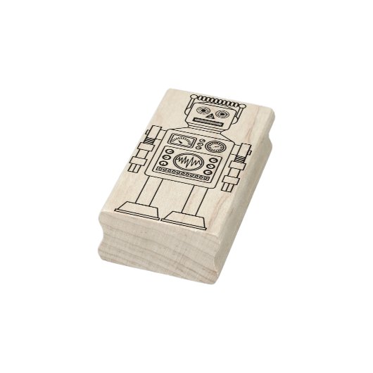 Robot 200423(03) rubberstempel (Stempel)