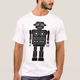Robot 270620/010 - T-Shirt zwart en wit