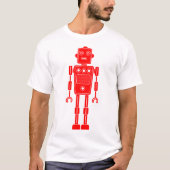 Robot 270620/011 - Rood en wit T-shirt (Voorkant)