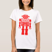 Robot 270620/08 - Rood en wit T-shirt (Voorkant)