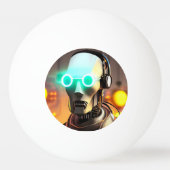 Robot 2 3-sterren ping pong bal pingpongbal (Voorkant)