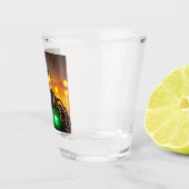 Robot 2 borrelglas shot glas (Rechts)