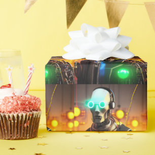 Robot 2 glanzend inpakpapier