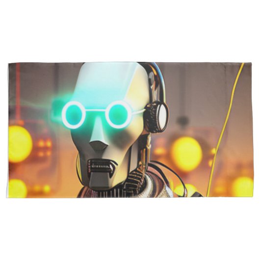 Robot 2 King kussenslopen 2-zijdig paar (Voorkant-Rechts)