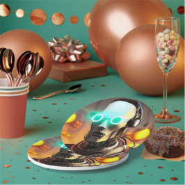 Robot 2 papieren borden bordje