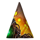 Robot 2 party petten feesthoedjes (Rechts)