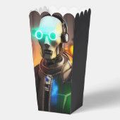 Robot 2 popcornboxen bedankdoosjes (Voorkant)