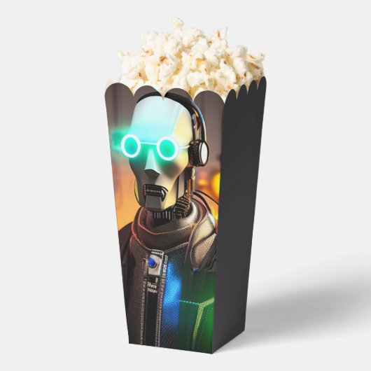 Robot 2 popcornboxen bedankdoosjes (Popped)